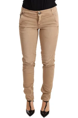 ERMANNO SCERVINO Skinny Denim Broek Met Lage Taille