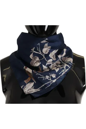 Dolce & Gabbana Floral zijden zakdoek sjaal