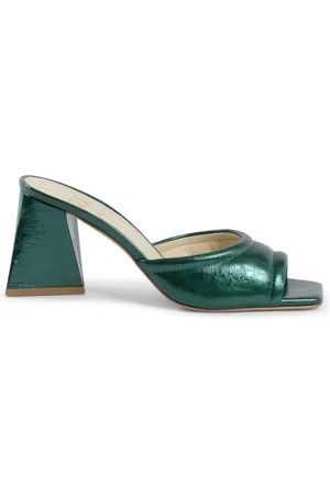 VERSACE V Italia damessandaal Simona Kid Bot. Verde Bottiglia