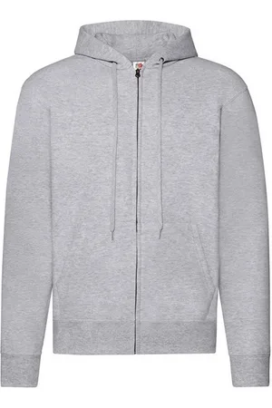 Fruit Of The Loom Unisex Volwassen Klassieker Hoodie (Grijze Heide)