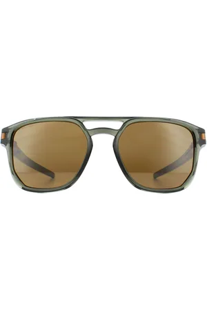 Oakley Square unisex Olive Ink Prizm Tungston zonnebril
