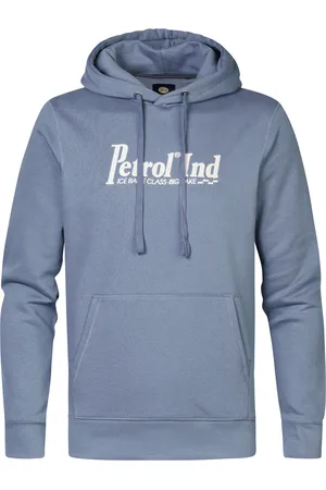 Petrol Industries Heren Artwork Hoodie Yukon-Kuskokwim - Grijs
