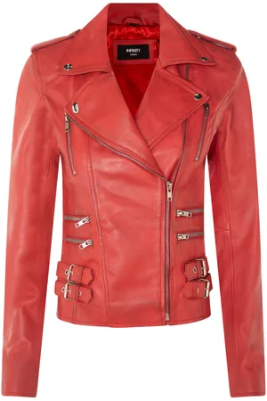 Infinity Dames leren Brando bikerjack-Loddon