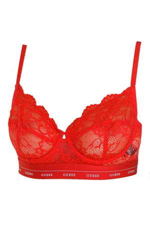 Guess Damesbeha met kanten beugel en elastische zijkanten O0BC15PZ01C