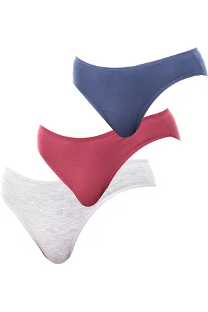 Kisses and Love 3-pack katoenen damesslip KL10000