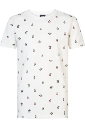 Petrol Industries Jongens All-over Print T-shirt Seafusion