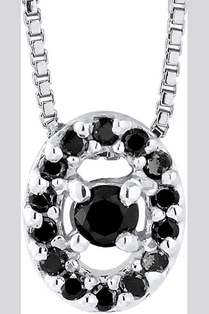 Diadema Ketting Black Diamonds 0,11 Cts White Gold
