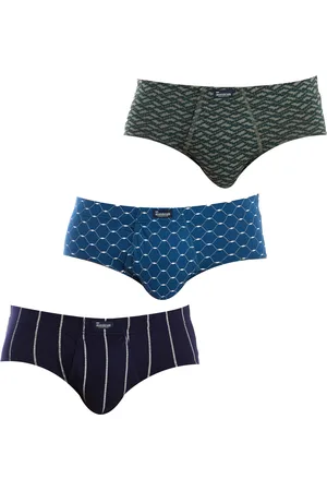 Abanderado Pack-3 Essential Slips ademende stof A0090 man