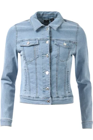 VERO MODA Hot Soya Denim damesjasje in lichtblauw
