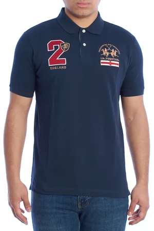 La Martina YMP315-PK031 Herenpolo met korte mouwen