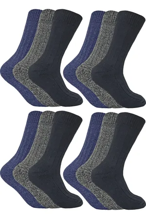 Sock Snob 12 paar wollen laarzensokken voor heren