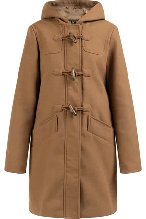 Dreimaster Duffelcoat van wolmix Dames