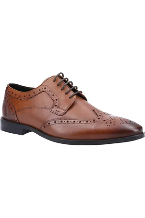Hush Puppies Jongens Elliot Leren Brogues (Tan)