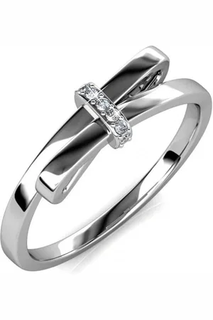 Myc-Paris Luminous Bow ring - Oostenrijks kristal