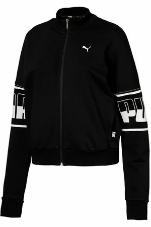 PUMA Lange Mouw Zip Up Zwart Dames Rebel Track Jacket 855418 01