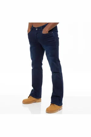 Enzo Bootcut stretch denim jeans voor heren