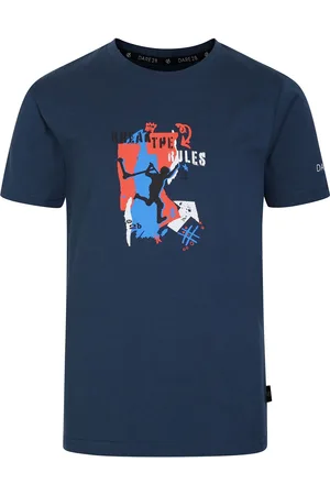 Dare 2B Kinderen Trailblazer II Schaatsscène T-Shirt (Maanlicht Denim)