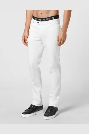 Philipp Plein Broek Pasvorm Chinos Iconic Plein