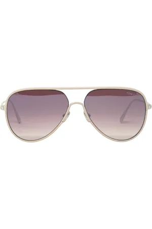 Tom Ford Jessie-02 FT1016 18Z Silver Sunglasses
