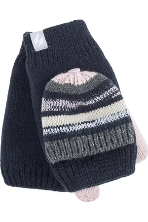 Heat Holders Thermisch gebreide convertorhandschoen voor dames - / Roze