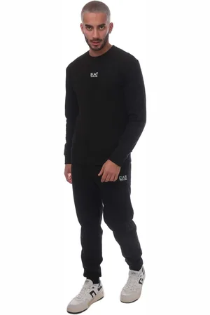 EA7 Heren Emporio Armani Core Identity Trainingspak in katoenmix