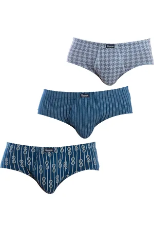 Abanderado Pack-3 Essential Slips ademende stof A0090 man