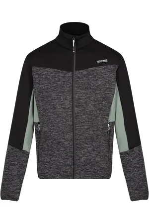 Regatta Heren Coladane VI Marl Full Zip Fleecejack (As/Zwarte mergel)