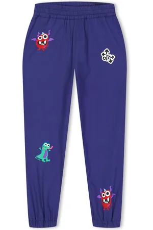 OFF-WHITE Off White Juniors Monster Joggers in marine voor jongens