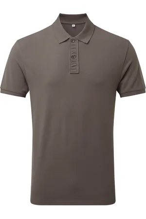 Asquith Heren Infinity Stretch Polo Shirt (Leisteen)