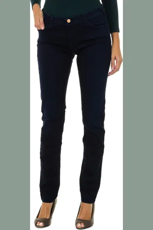 Emporio Armani Dames lange stretch denim broek 6Y5J28-5D2DZ