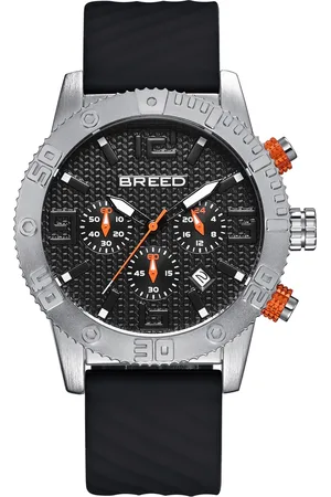 Breed Double Agent Chronograaf Horloge met Datum