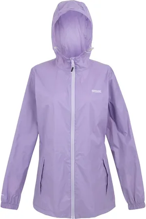 Regatta Dames Pk It Jkt III Waterdichte Jas met Capuchon (Wisteria)