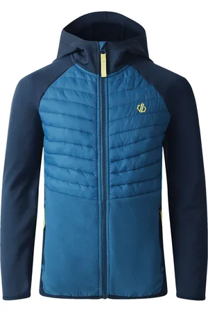 Dare 2B Gewatteerde jas voor kinderen (Maanlicht Denim/Blauw Saffier)
