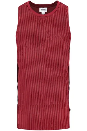 adidas Trefoil Vrouwen Burgundy Vest