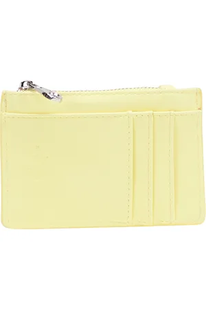 myMo Kaart etui Dames lichtgeel