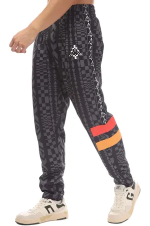 MARCELO BURLON Folk Kappa-trainingsbroek met alloverprint voor heren in
