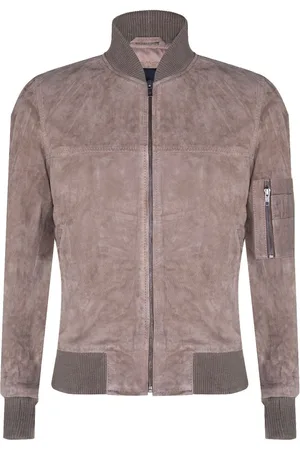 Infinity Suède truckershirt denim leren jack