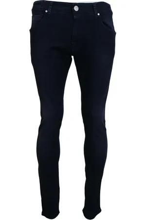 ACHT Katoenen Taps Toelopende Denim Jeans