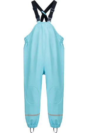 Schmuddelwedda Regenbroek Meisje DONKER AQUA-280