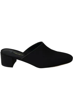 Dolce & Gabbana Prachtige Grosgrain Slide Sandalen
