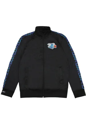 Mitchell & Ness Charlotte Hornets Taped Heren Track Jacket