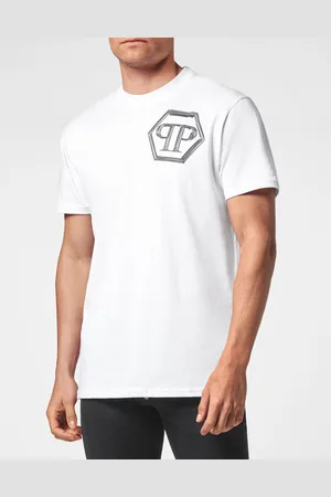 Philipp Plein T-Shirt Ronde Hals Hexagon