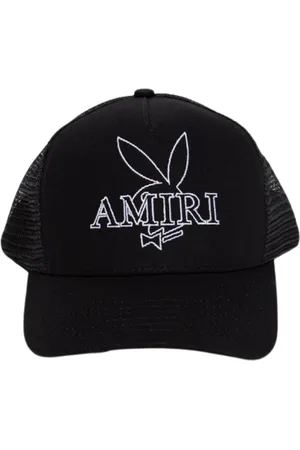 AMIRI Playboy Bunny Logo zwarte hoed
