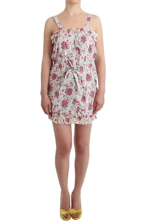 ERMANNO SCERVINO Floral Beach Mini Jurk
