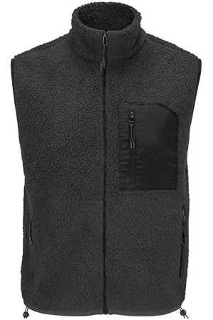 Sols Fury Sherpa Body Warmer voor volwassenen (Koolstof/grijs/ )