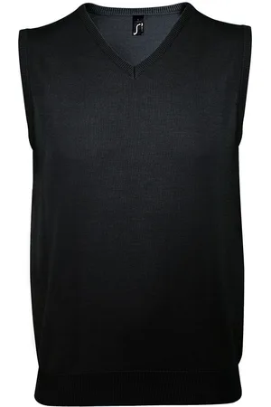 Sols Unisex Heren Mouwloze V Hals Trui Vest