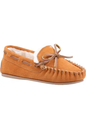 Hush Puppies Kinderen/Kinderen Addison Suède Slippers (Tan)