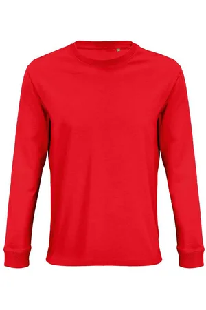 Sols Unisex Adult Pioneer Organic Cotton T-shirt met lange mouwen (Helder )