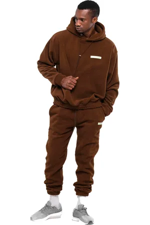 Tom Barron Oversize Fleece-Trainingsanzug für Herren