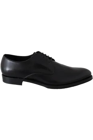 Dolce & Gabbana Hoog Vakmanschap Lederen Handgemaakte Schoenen